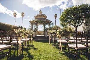 thumbnail: Outdoor wedding area