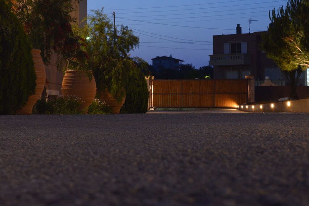 Front of property - evening/night