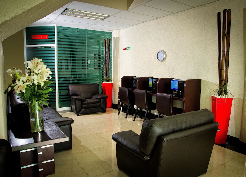 Interior entrance