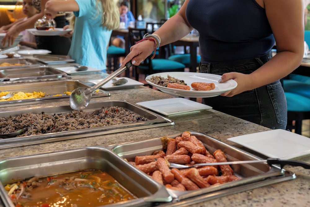 Breakfast buffet