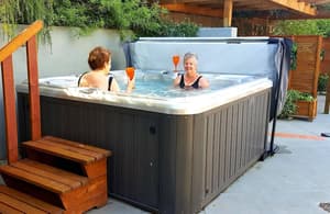 thumbnail: Outdoor spa tub
