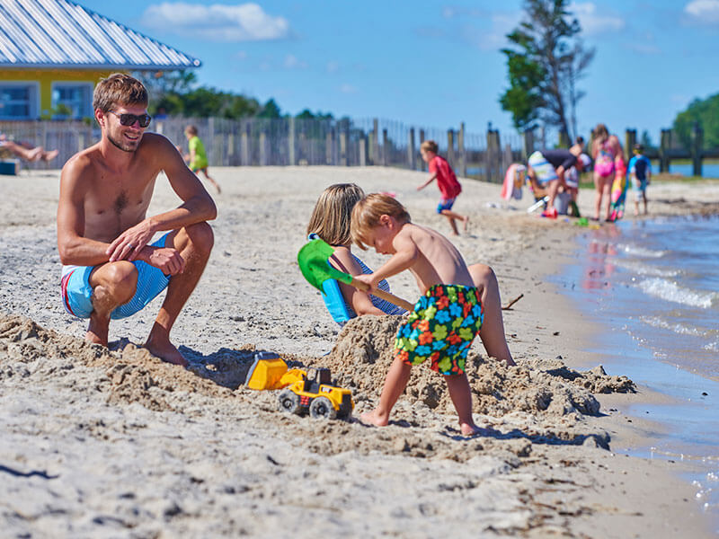 Beach Family