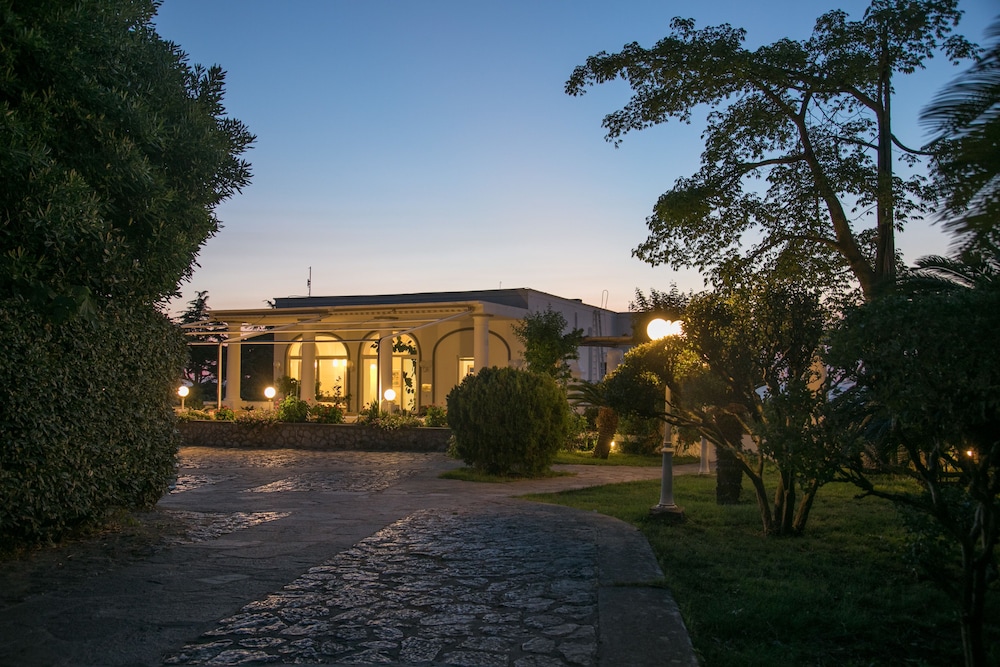 Front of property - evening/night