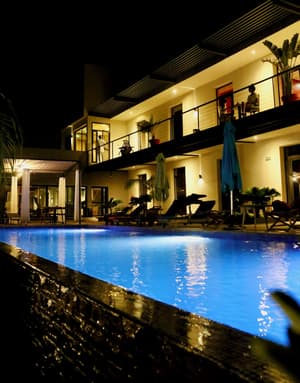 thumbnail: Pool waterfall
