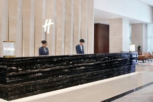 thumbnail: Our front desk team will assist you during your stay.