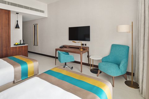 Our twin rooms are perfect for work or relaxation