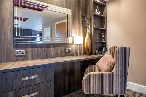 Luxury desk in our suite