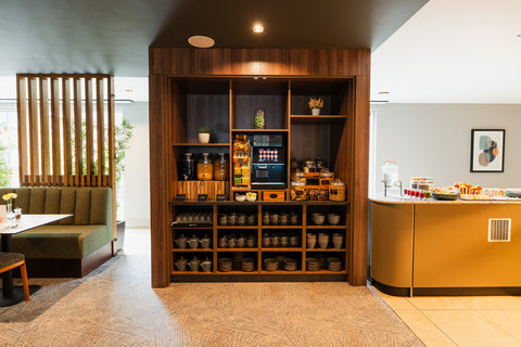 Tea and coffee station