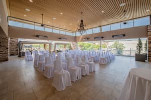 thumbnail: Outdoor wedding area