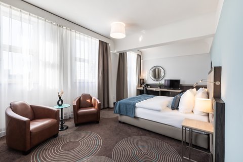Enjoy a roomy suite and a relaxed stay at our hotel in Essen