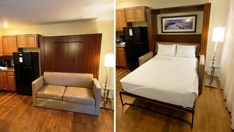 One Bedroom Suite_Murphy Split Open Close