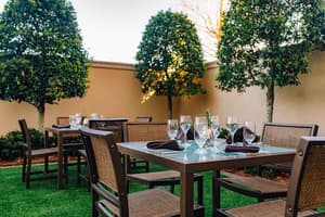 thumbnail: Outdoor banquet area