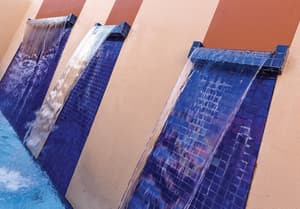 thumbnail: Pool waterfall