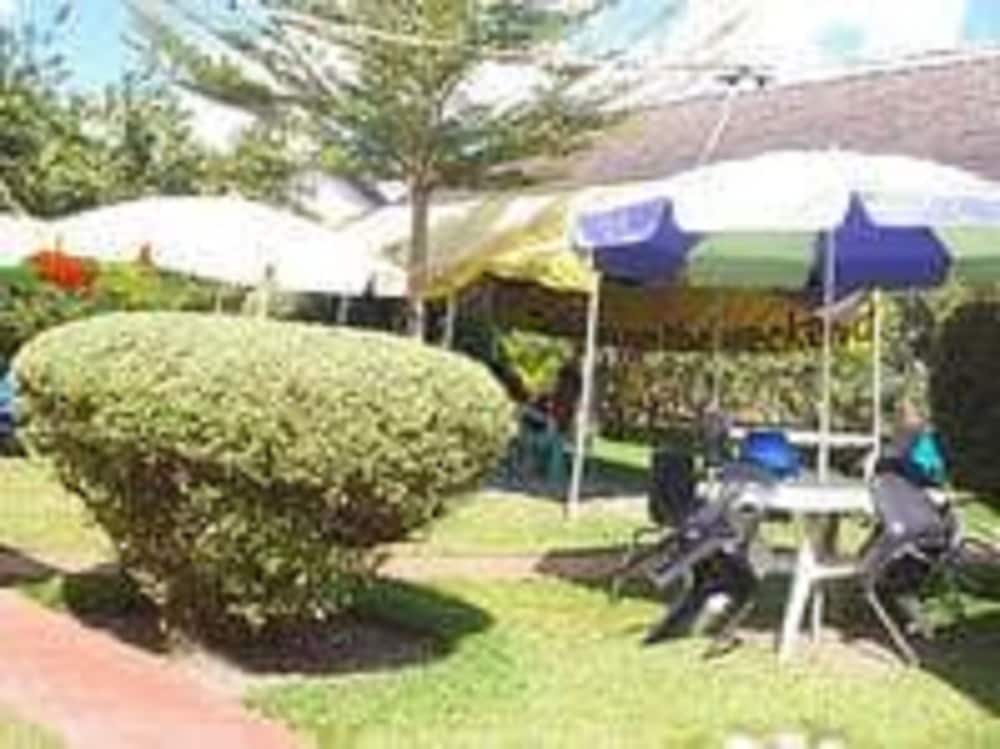 Outdoor wedding area