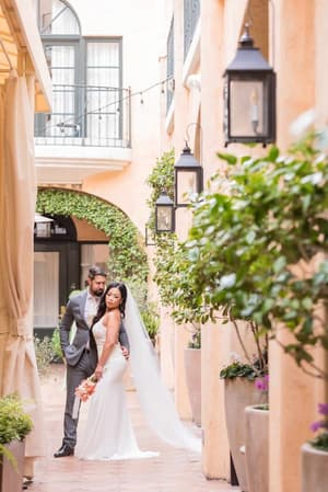 thumbnail: Outdoor wedding area