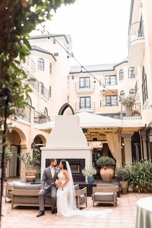 thumbnail: Outdoor wedding area
