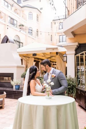 thumbnail: Outdoor wedding area