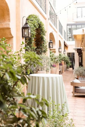 thumbnail: Outdoor wedding area