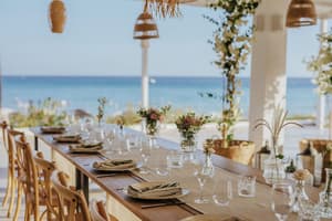 thumbnail: Outdoor wedding area