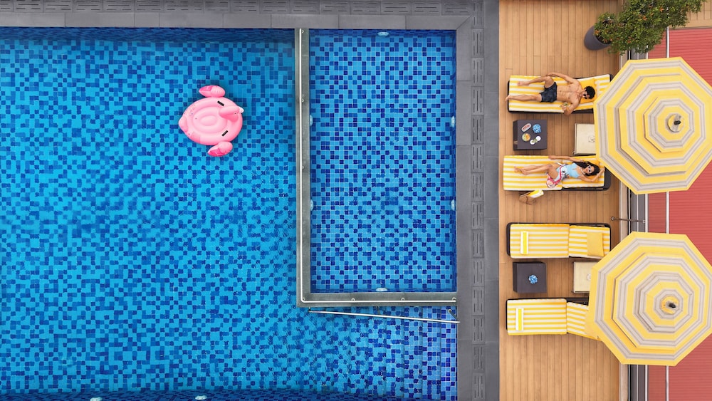 Rooftop pool