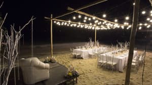 thumbnail: Outdoor wedding area