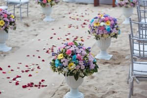 thumbnail: Outdoor wedding area