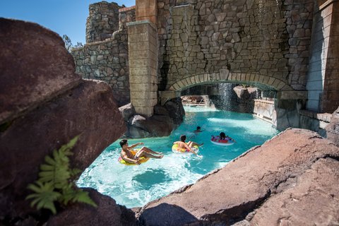 Beach Pool Waterfalls