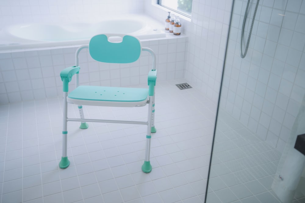 Portable shower seat