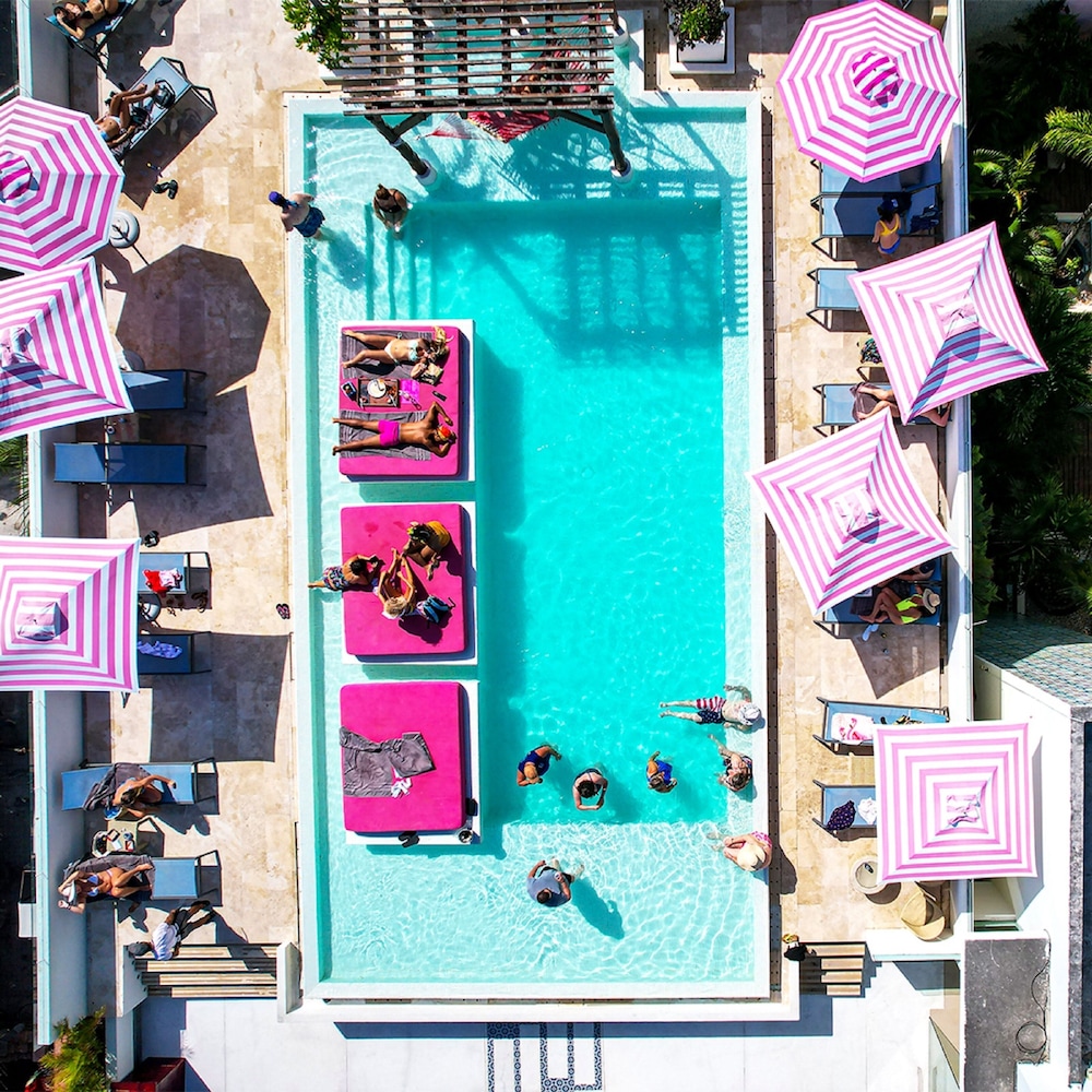 Rooftop pool