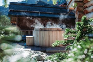 thumbnail: Outdoor spa tub