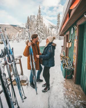 thumbnail: Snowshoeing