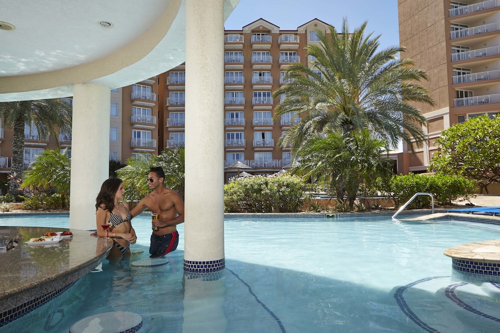 Poolside bar