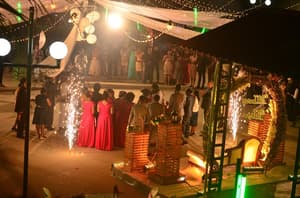 thumbnail: Outdoor wedding area