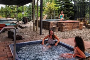 thumbnail: Outdoor spa tub