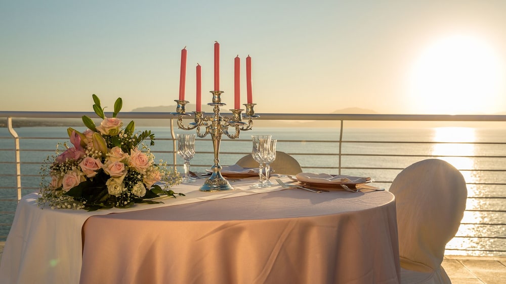 Couples dining