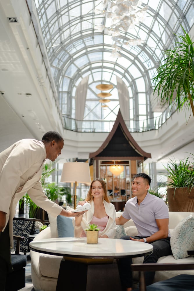 Lobby sitting area