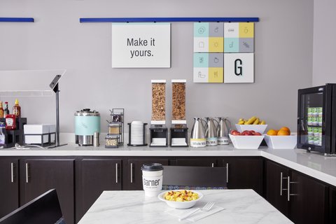 Make It Yours Breakfast is included in your stay.