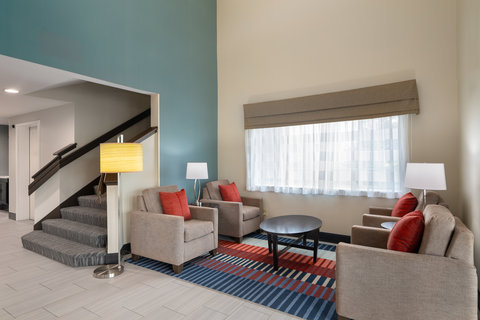 Lobby seating area