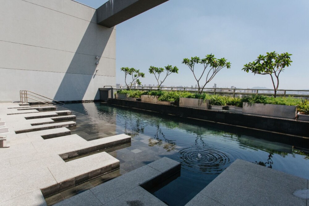 Rooftop pool