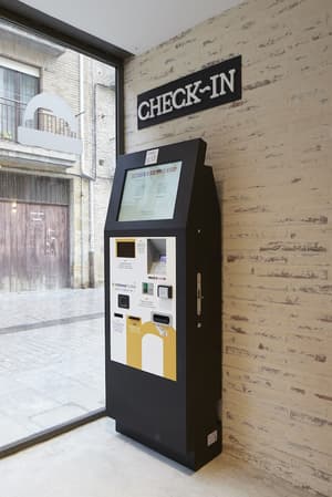 thumbnail: Check-in/check-out kiosk