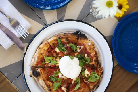 Burrata Pizza