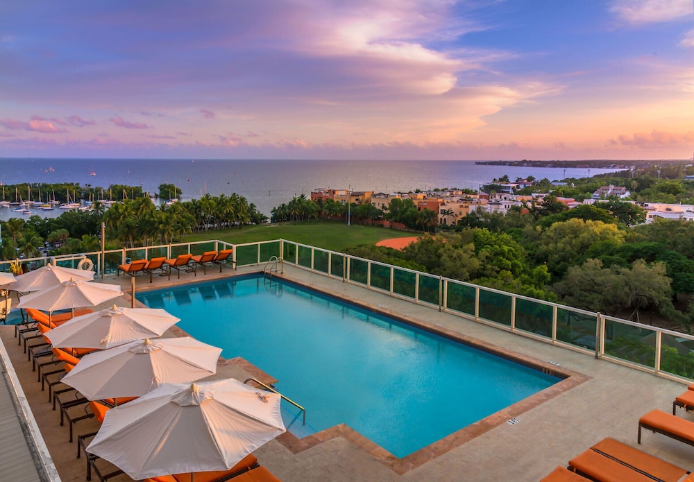 Rooftop pool
