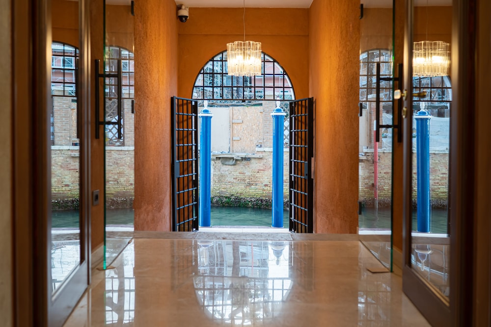 Interior entrance