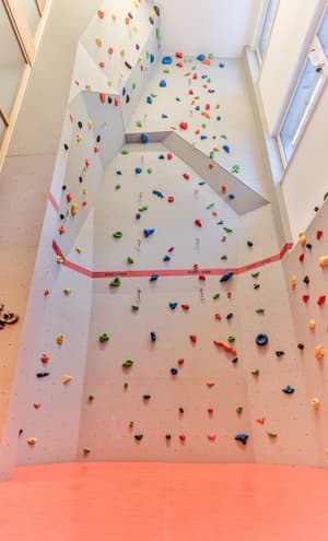 thumbnail: Rock climbing wall - indoor