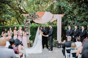 thumbnail: Outdoor wedding area