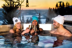 thumbnail: Outdoor spa tub