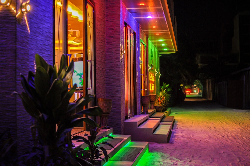 Front of property - evening/night