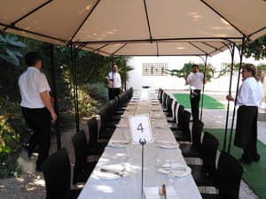 thumbnail: Outdoor banquet area