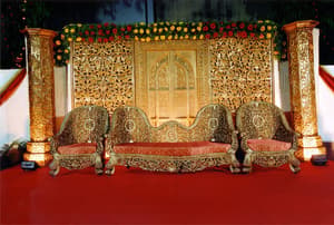 thumbnail: Outdoor wedding area