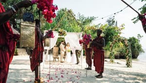 thumbnail: Outdoor wedding area